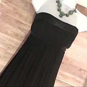 BCBG Black Silk Dress